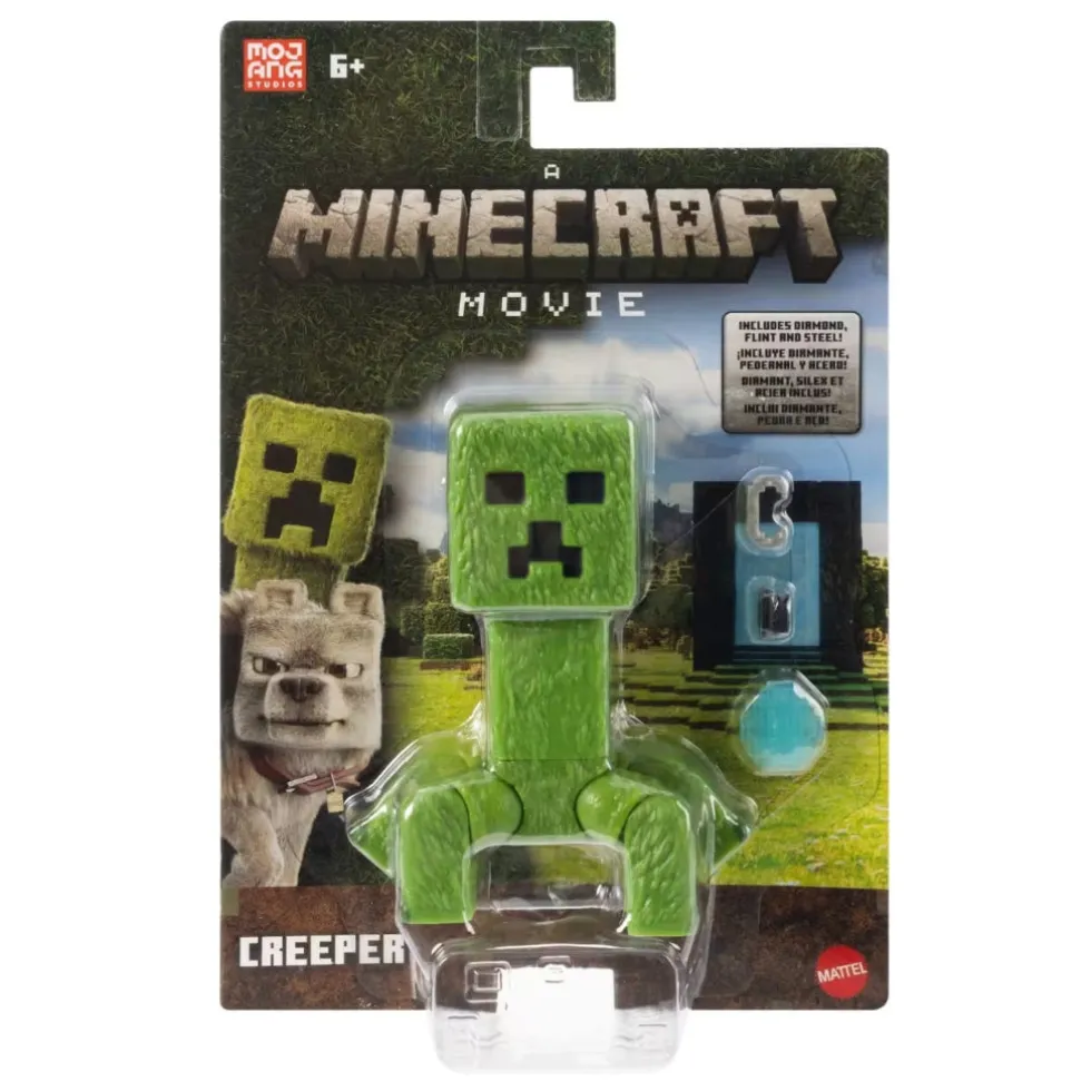 Minecraft Movie Creeper figuuri 10cm