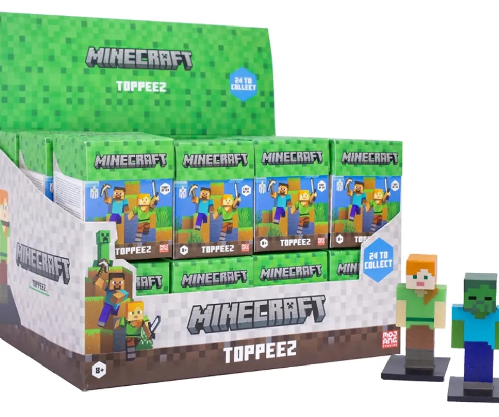 Minecraft Toppeez 3D figuuri yllätyspakkaus