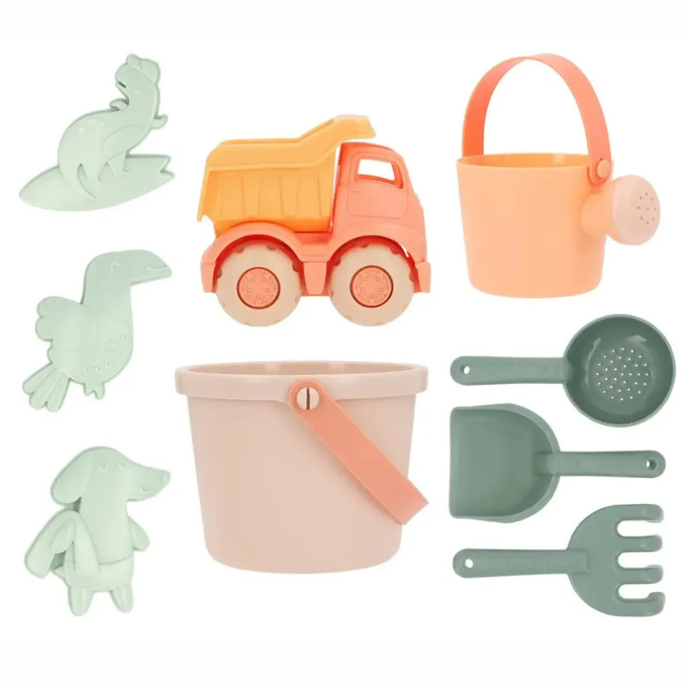 Monnëka lasten hiekkalelut - pearl / sea green