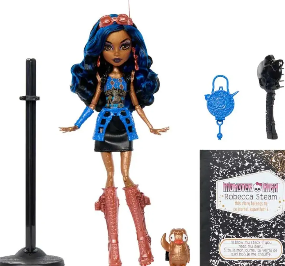 Monster High Boo -riginal Creeproduction G1 Robecca Steam -nukke
