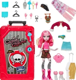 Monster High Boo Skulltimate Secrets Cabin Slay-Cation Cupid Asteria -nukke