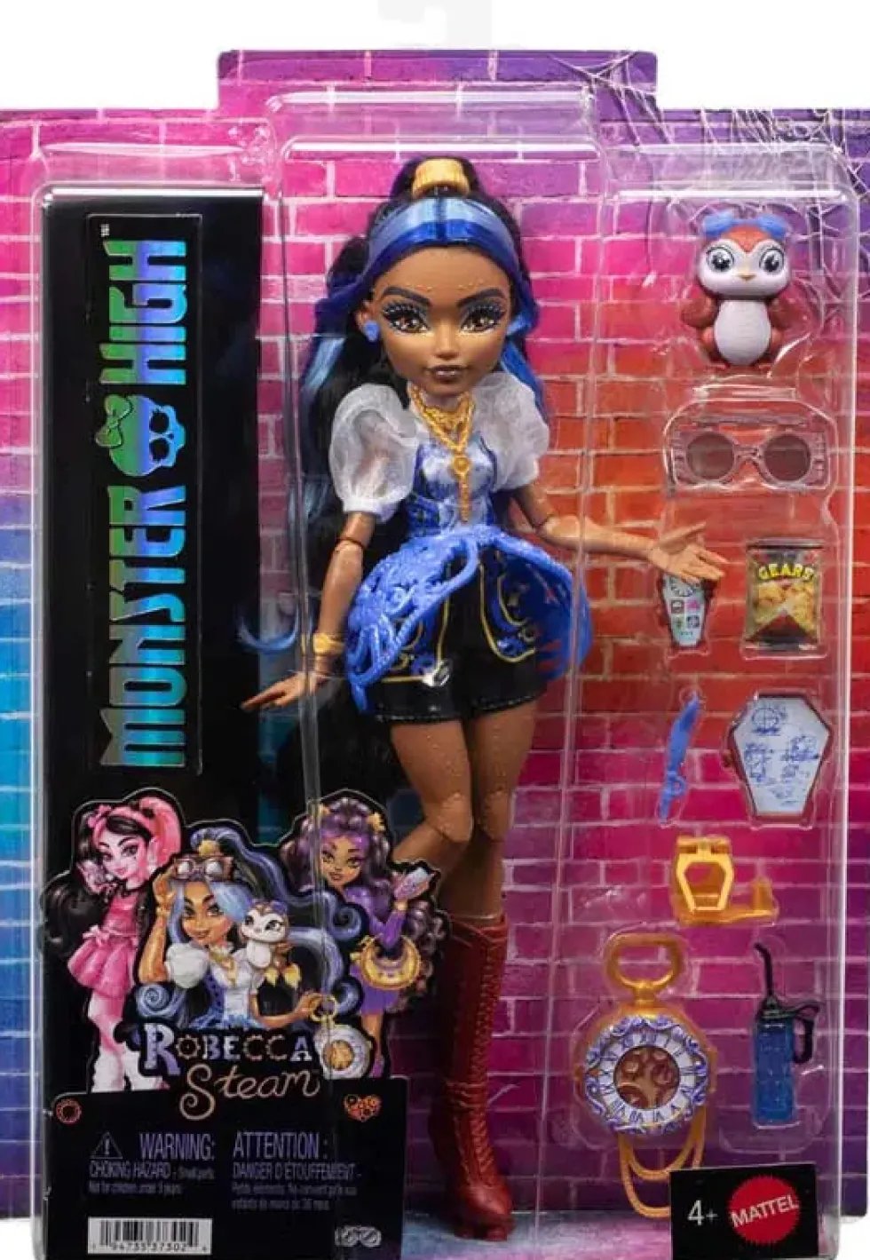 Monster High Core Robecca Steam -nukke