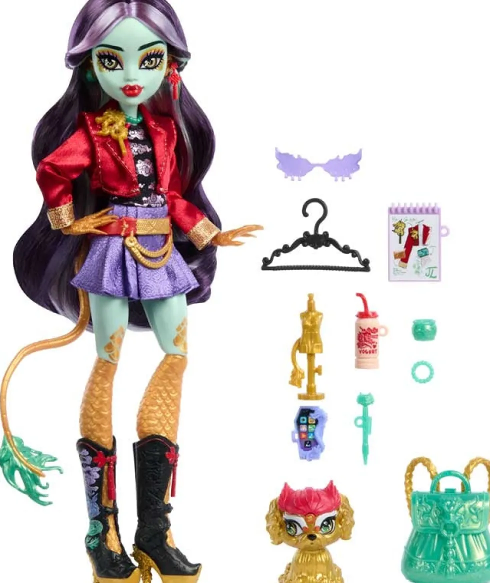 Monster High Jinafire Long -nukke