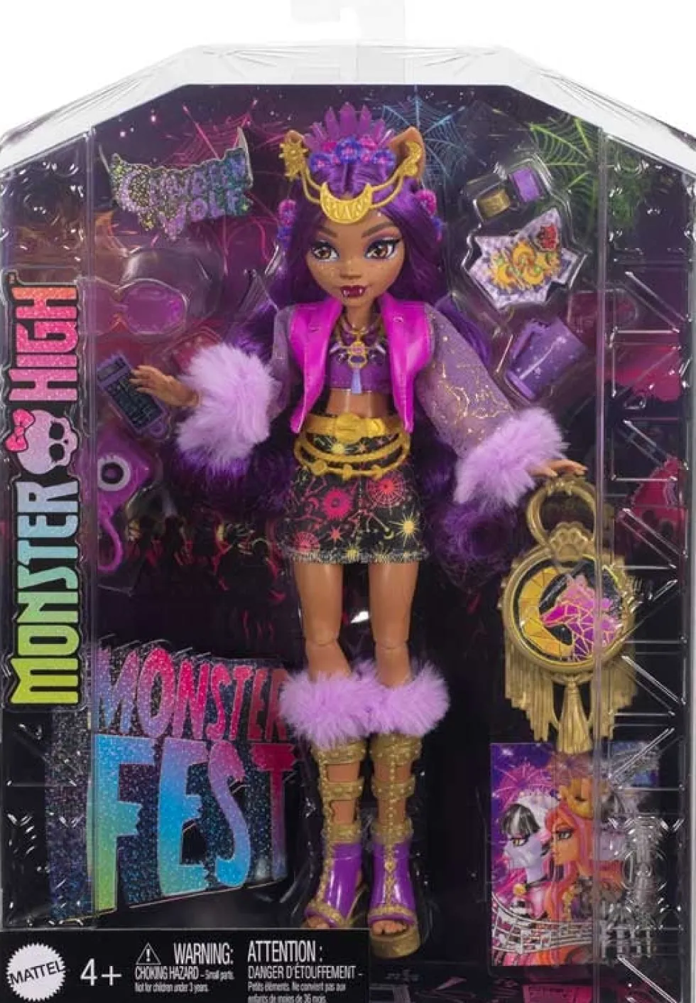 Monster High Monster Fest Clawdeen Wolf -nukke