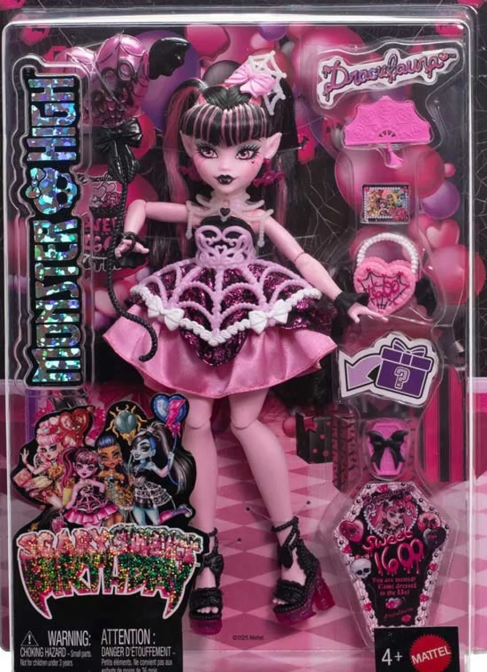 Monster High Scary Sweet Birthday Draculaura -nukke