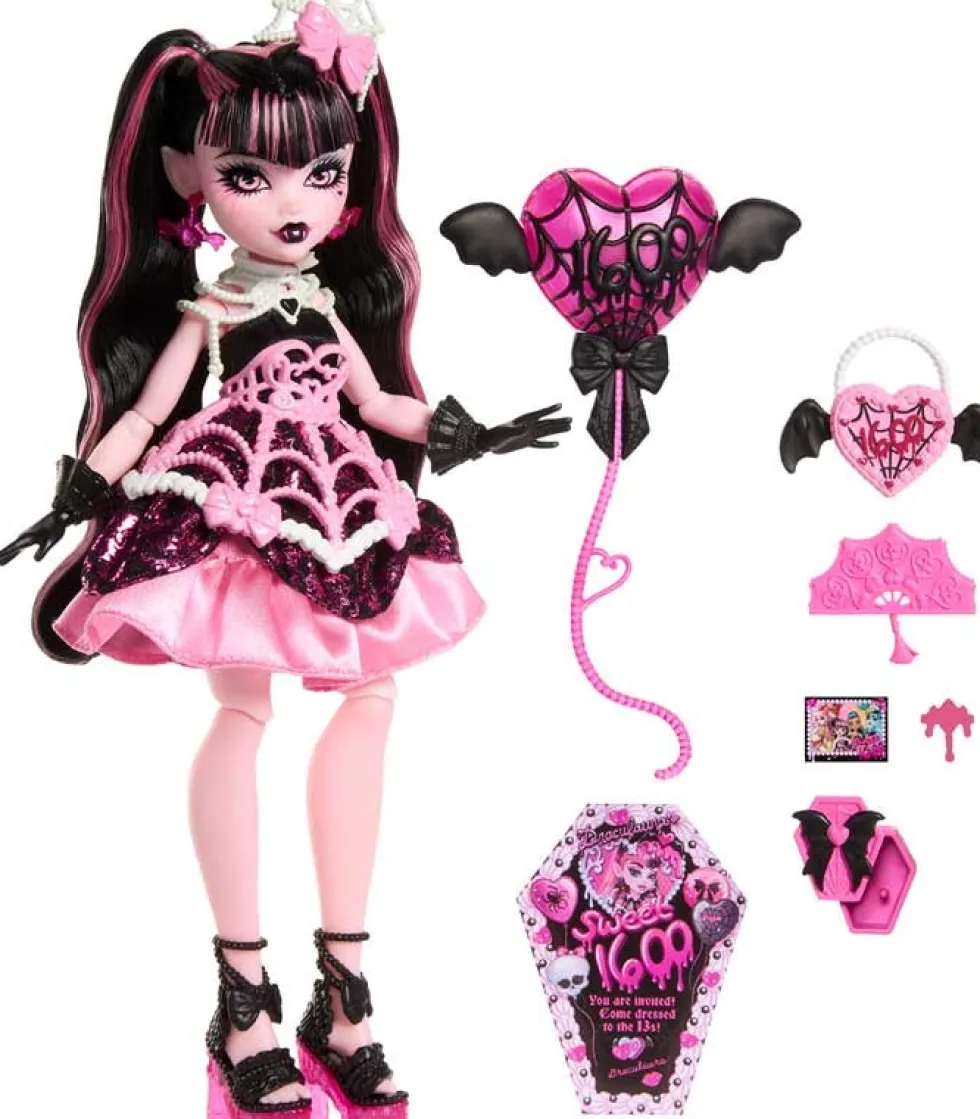 Monster High Scary Sweet Birthday Draculaura -nukke