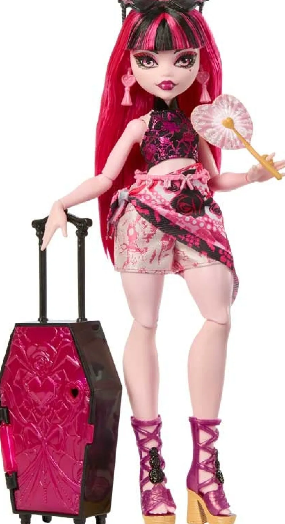 Monster High Skullmate Secrets Draculaura Oasis -nukke