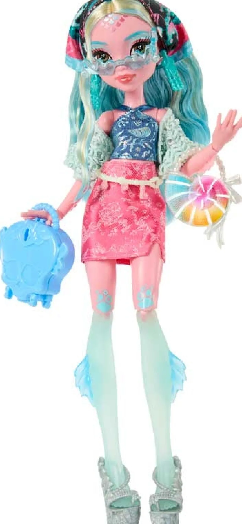 Monster High Skullmate Secrets Lagoona Blue Oasis -nukke
