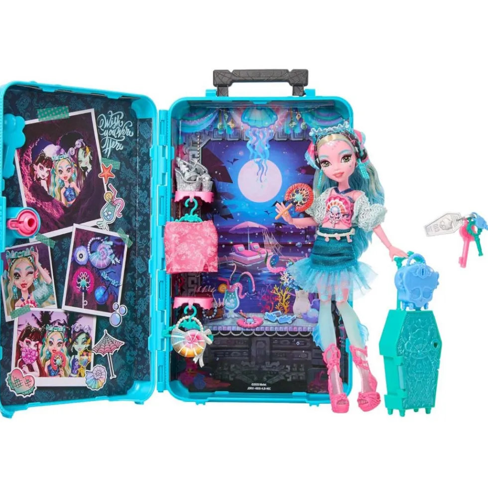 Monster High Skullmate Secrets Lagoona Blue Oasis -nukke