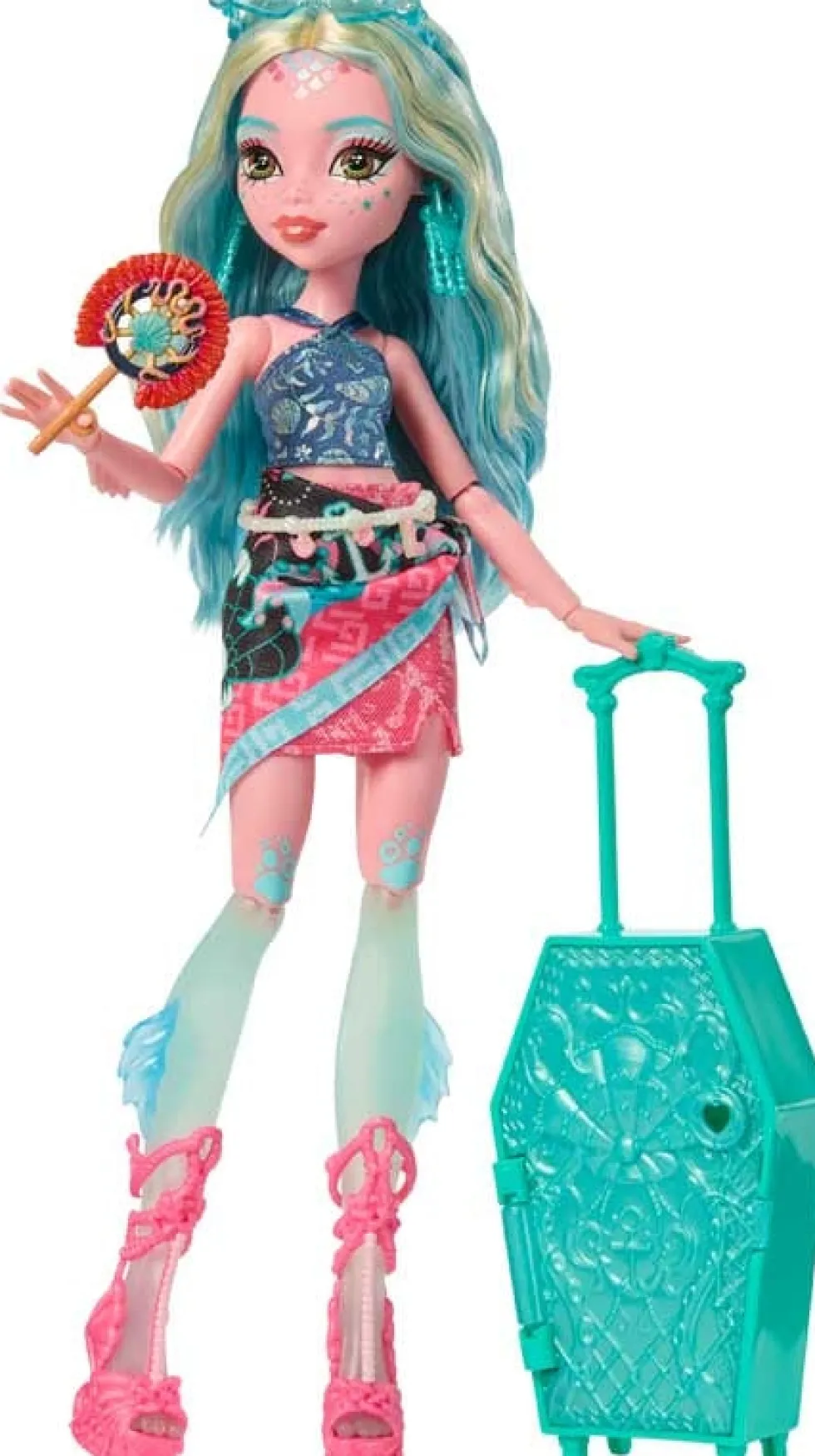 Monster High Skullmate Secrets Lagoona Blue Oasis -nukke