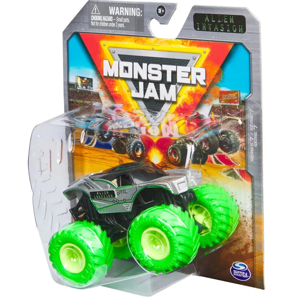 Monster Jam Alien Invasion monsteri auto 1:64