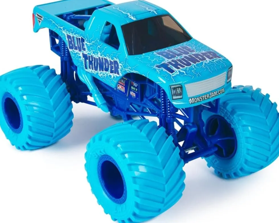 Monster Jam Collector Blue Thunder auto 1:24
