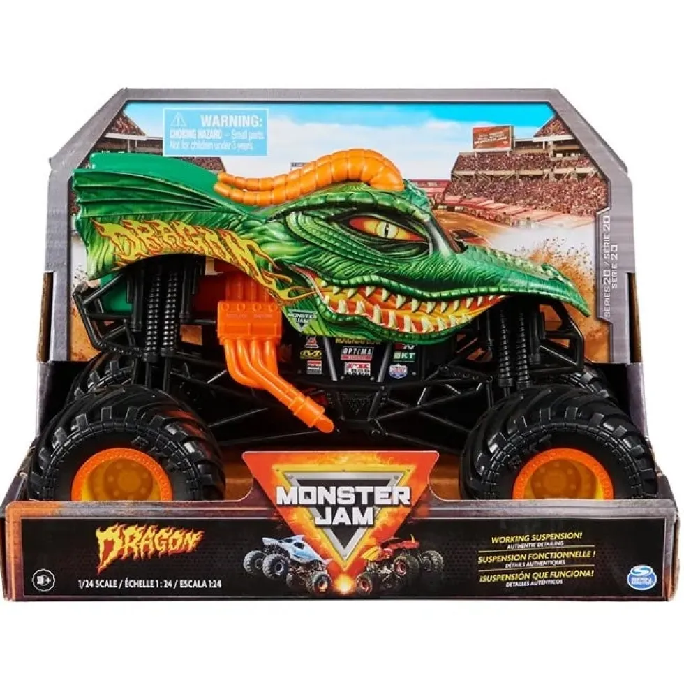 Monster Jam Collector Dragon auto 1:24
