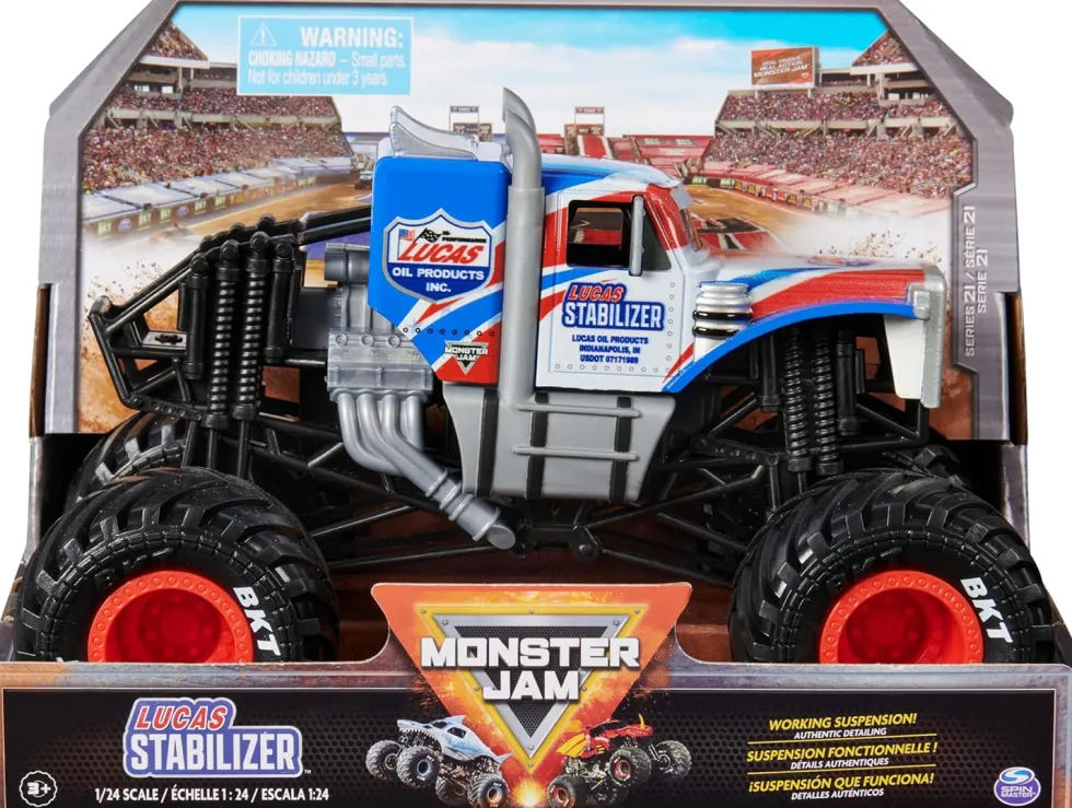 Monster Jam Collector Lucas Stabilizer auto 1:24