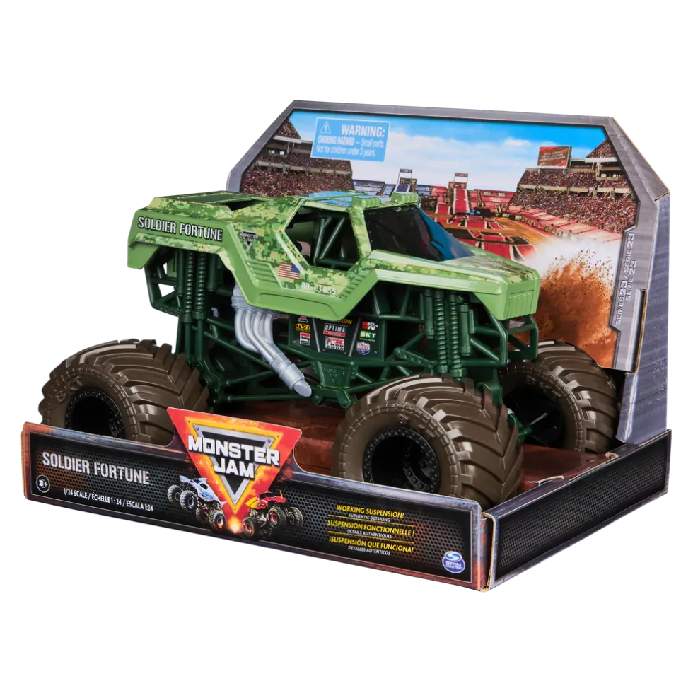Monster Jam Collector Soldier Fortune auto 1:24