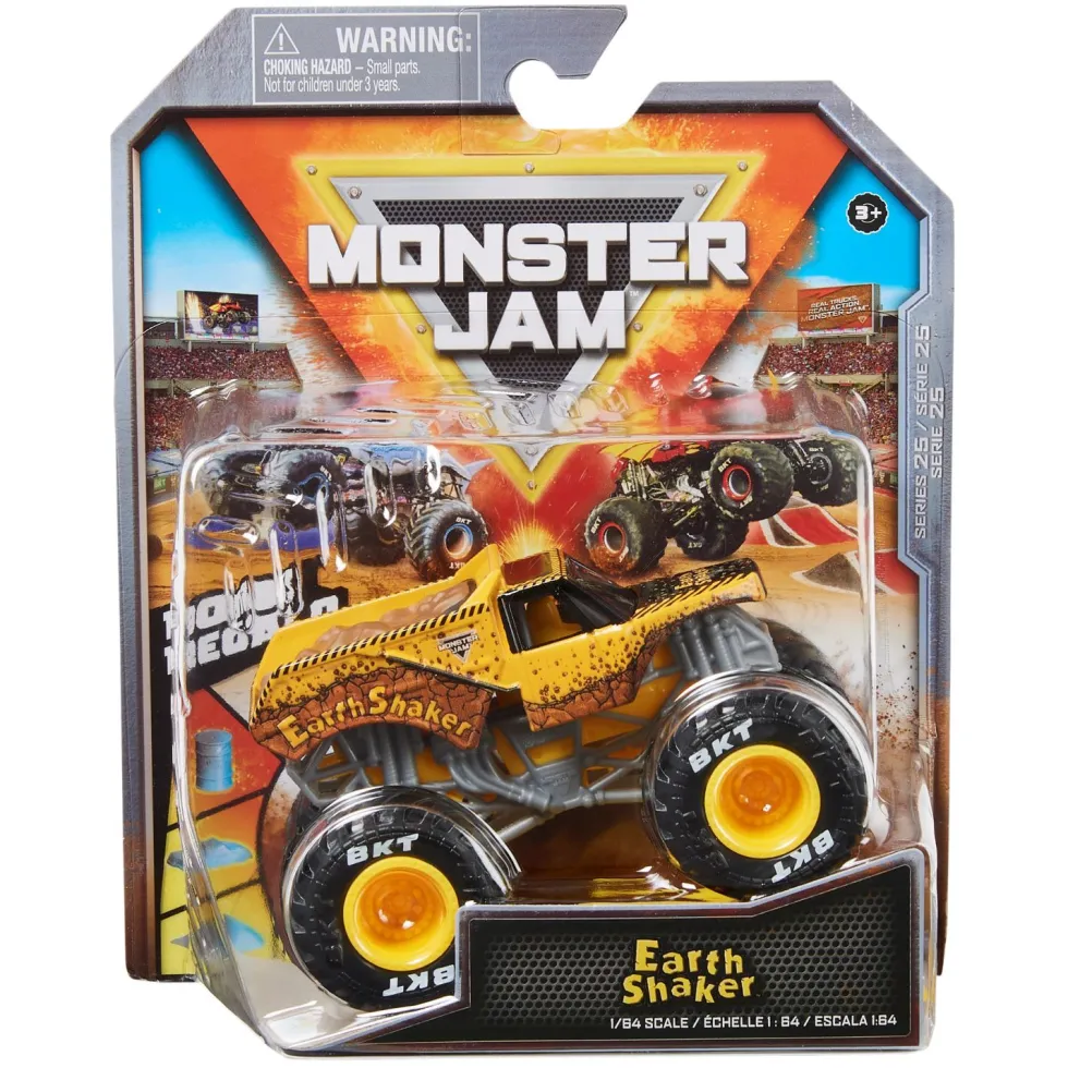 Monster Jam Earth Shaker monsteri auto 1:64