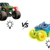 Monster Jam Glowing Light auto 2kpl