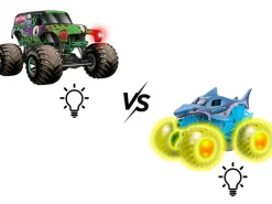 Monster Jam Glowing Light auto 2kpl