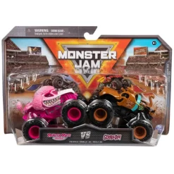 Monster Jam Monster Mutt Poodle vs Scooby-Doo! autot 2kpl