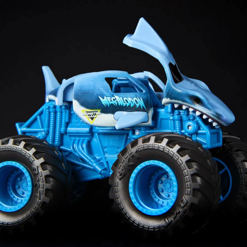 Monster Jam 1:64 Smash & Bash auto - Megalodon