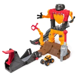 Monster Jam 1:64 Smash & Bash Smashbot stuntti setti