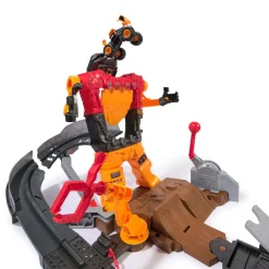 Monster Jam 1:64 Smash & Bash Smashbot stuntti setti