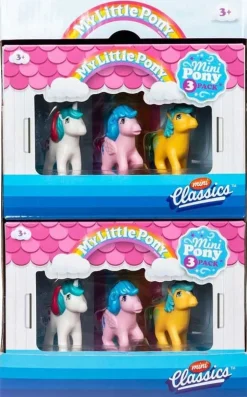 My Little Pony classics mini figuuri 3kpl - Gusty, Firefly, Bubbles