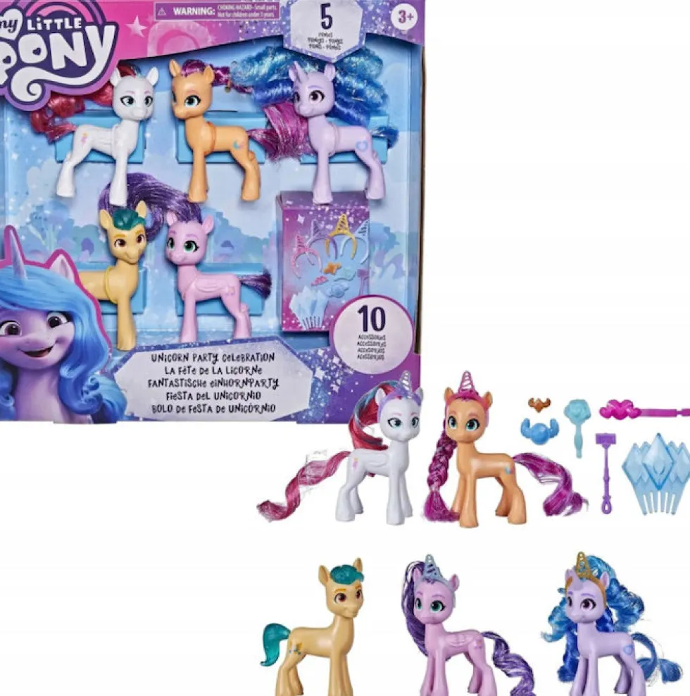 My Little Pony unicorn party celebration -leikkisetti