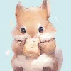 Onnittelukortti Hamsteri