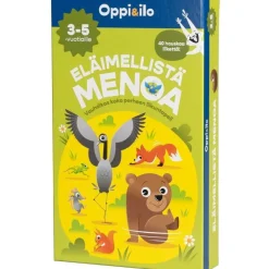 Oppi&ilo Eläimellistä menoa lautapeli 3-5v