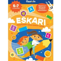 Oppi&ilo Eskari puuha- ja tarrakirja 5-7v