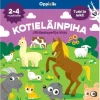 Oppi&ilo Kotieläinpiha palapeli ja kirja 2-4v
