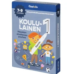 Oppi&ilo Koululainen 1 -puuhakortit 7-9v