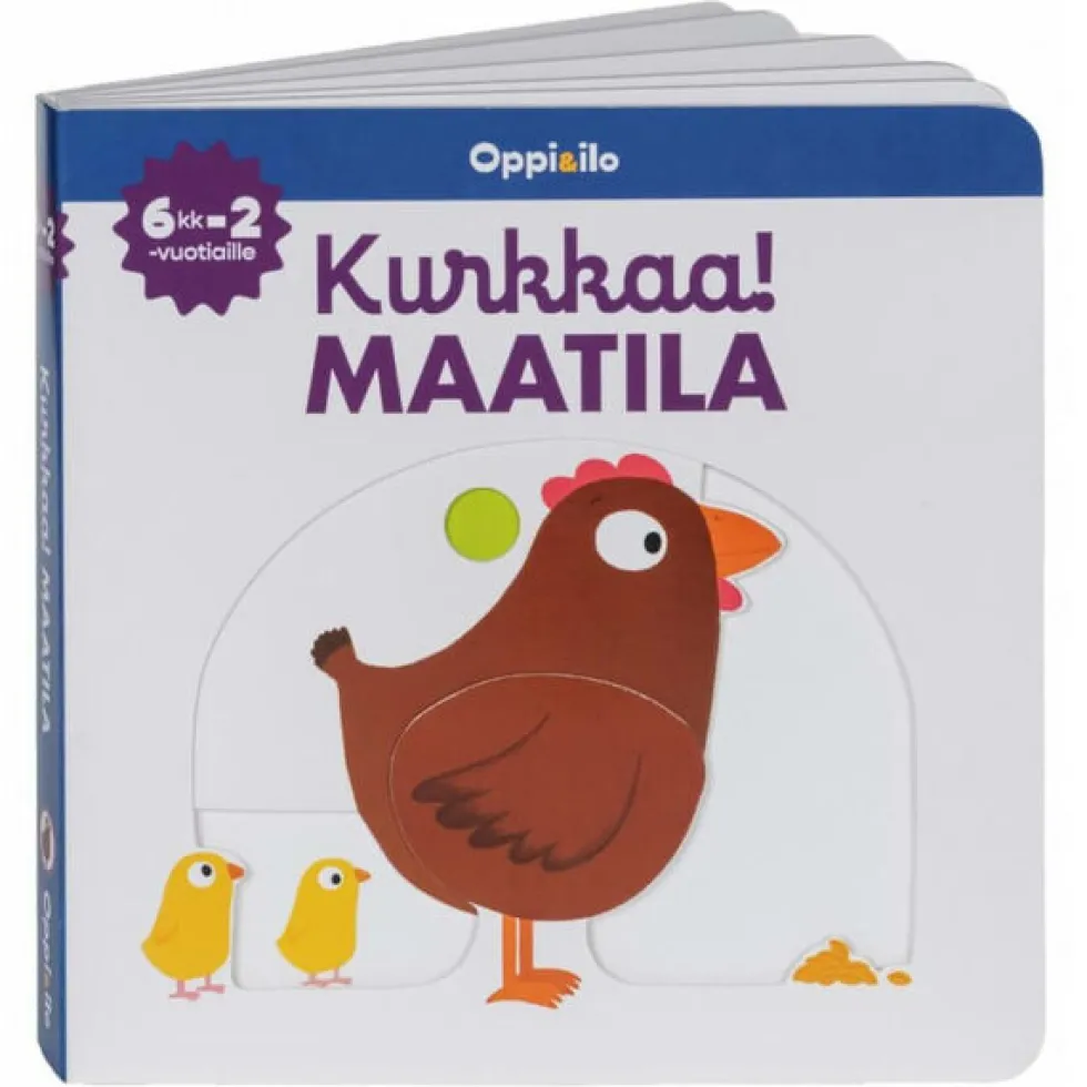 Oppi&ilo Kurkkaa Maatila -ensikirja