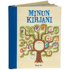 Oppi&ilo Minun kirjani - täytettävä lapsuus ajan kirja