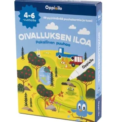 Oppi&ilo Oivalluksen iloa -puuhakortit 4-6v