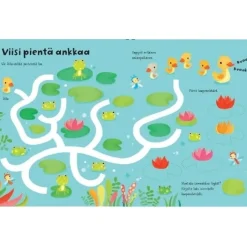 Oppi&ilo Pyyhittävät eläinpuuhat 4-6v