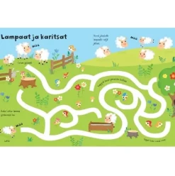 Oppi&ilo Pyyhittävät eläinpuuhat 4-6v