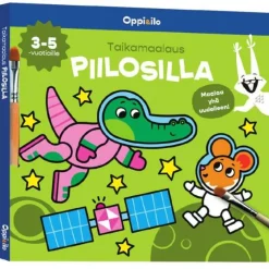 Oppi&ilo Taikamaalaus piilosilla 3-5v