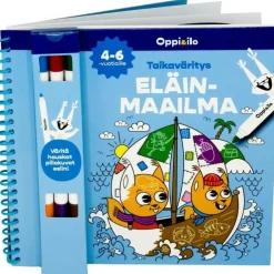 Oppi&ilo Taikaväritys Eläinmaailma 4-6v