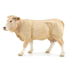 Papo 51185 Blonde d'Aquitaine valkoinen lehmä