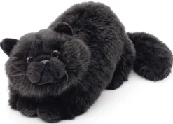 Persialainen kissa pehmolelu musta 30cm