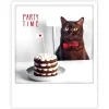 Pick Motion Kissa "Party Time" -kortti