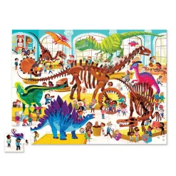 Päivä dinosaurus museossa palapeli, 48 palaa
