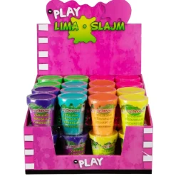Play metallic slimy lima pakkaus 1kpl - lajitelma