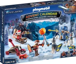 Playmobil joulukalenteri - Novelmore taistelu lumessa