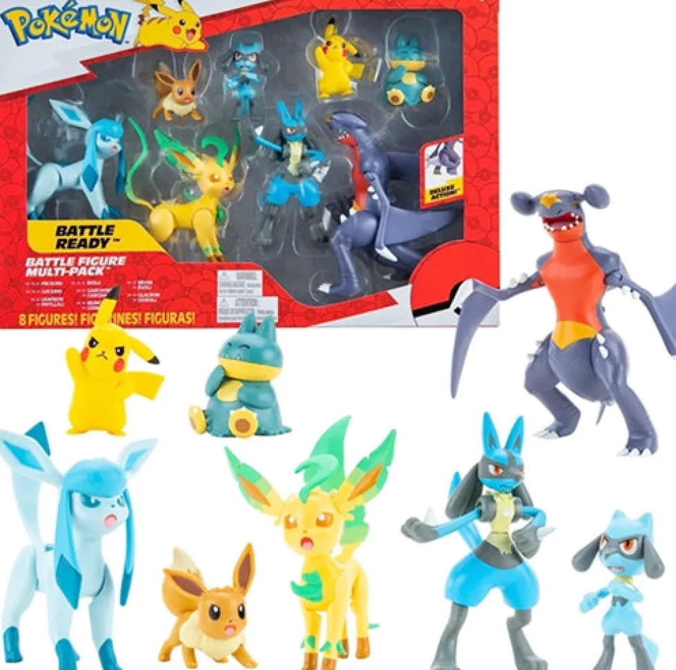 Pokemon Battle figuuri 8-Pack