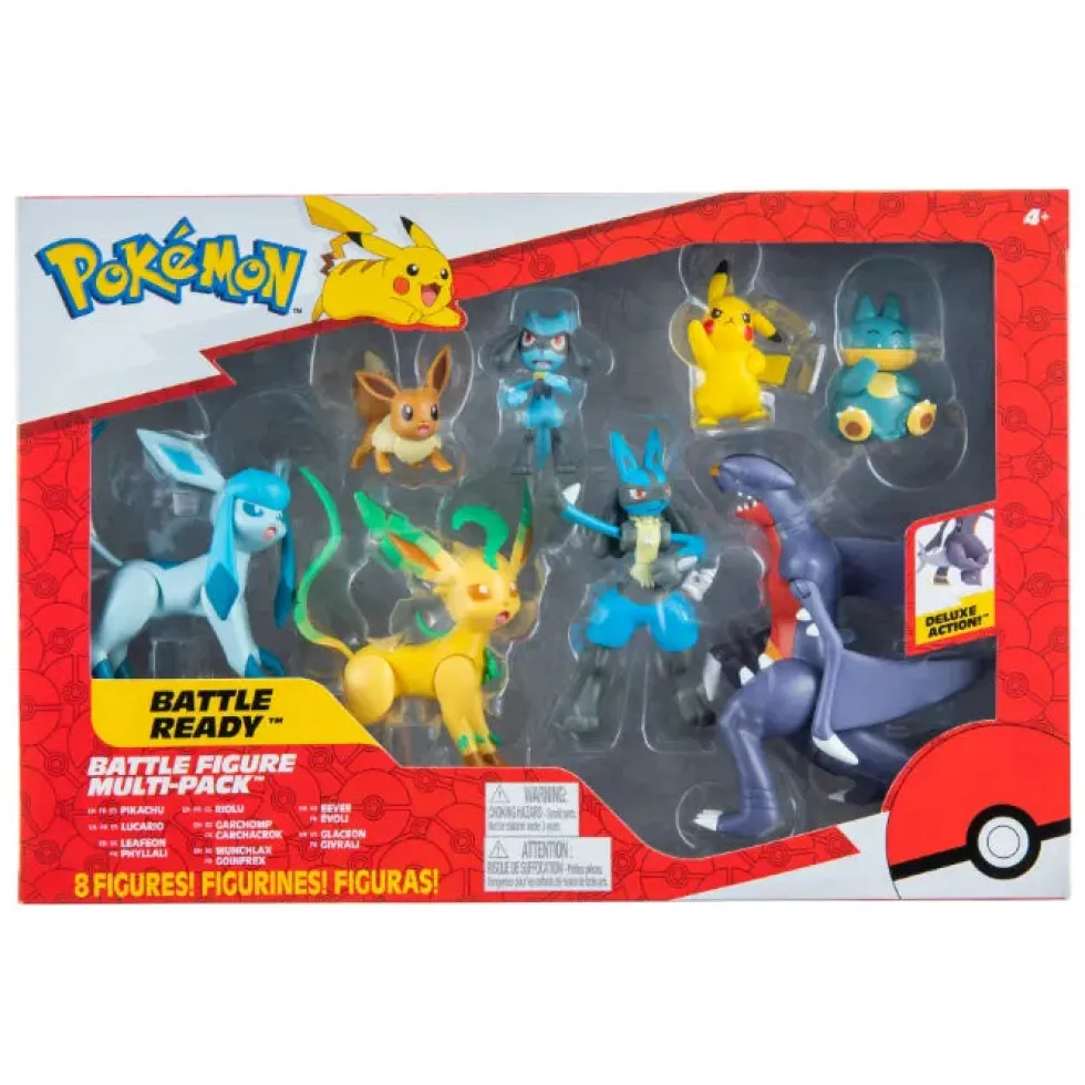 Pokemon Battle figuuri 8-Pack