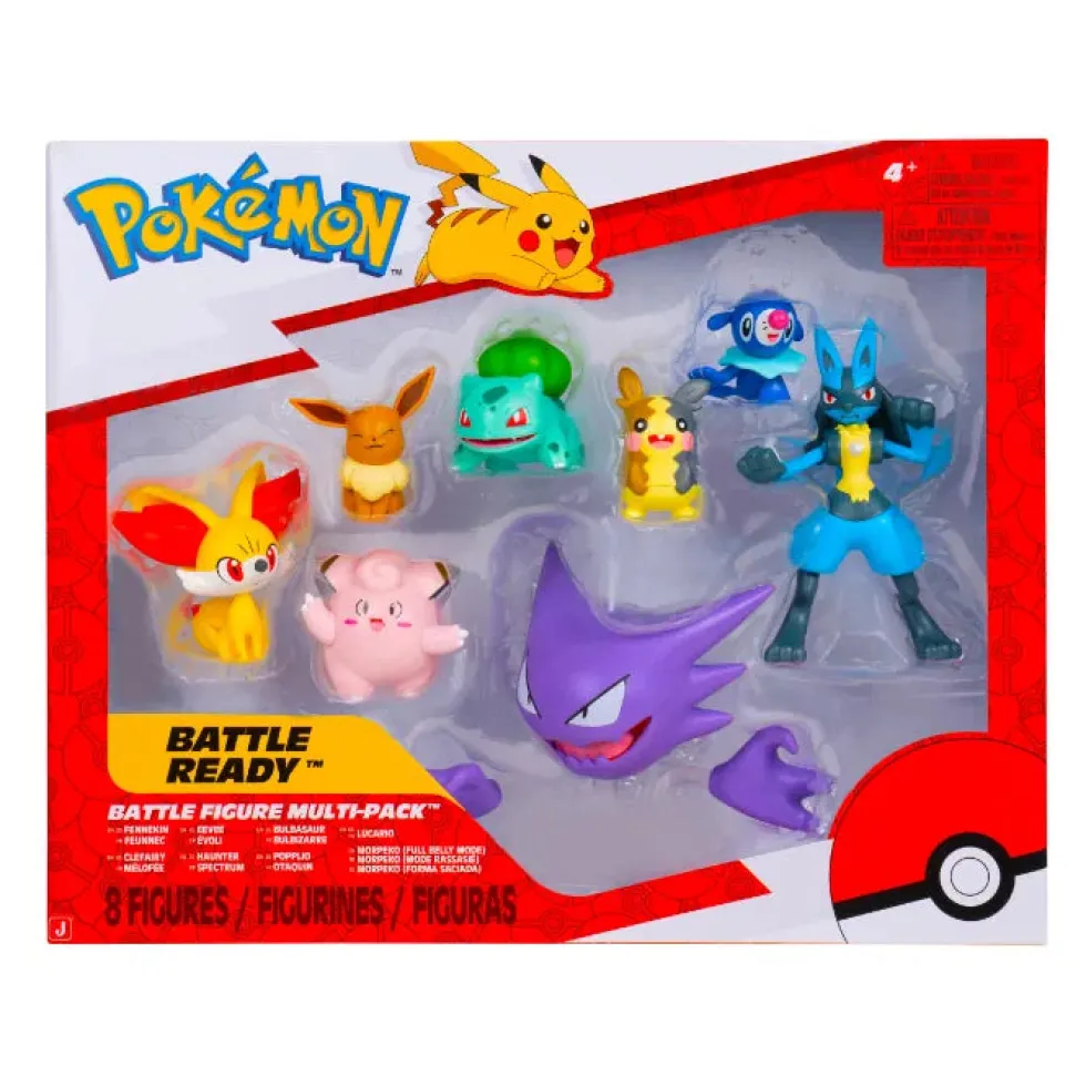 Pokemon Battle figuuri 8-Pack