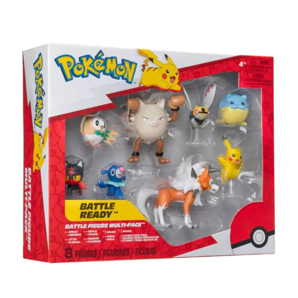 Pokemon Battle figuuri 8-Pack